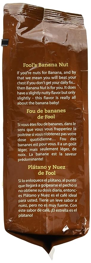The Coffee Fool Banana Nut Very Fine Grind 2 Pound