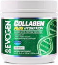 Evogen Collagen Plus Hydration - Grass-Fed Collagen for Women &amp Men | Collagen Peptides Powder | Collagen Powder Supporting Skin Vitality Hydration Joint &amp Tissue Health | Unflavored | 30 Se