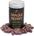 Noomadic Maqui Berry 60 Capsules | 500mg Each Antioxidant (High ORAC) Immune System Support Supports Dry Eyes (Supports Tear Production) Standardized Extract (10% Anthocyanins)