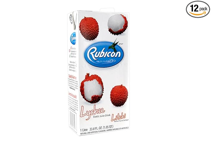 Rubicon Lychee Exotic Juice Drink - 33.8fl oz (12 pack)