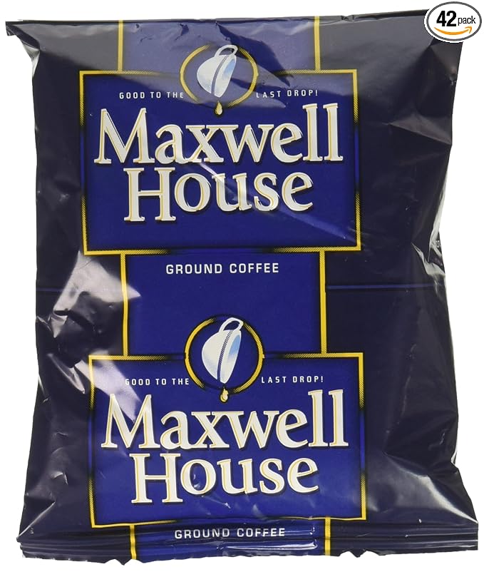 Maxwell House Coffee Regular Ground 1.5 Oz Pack 42/carton