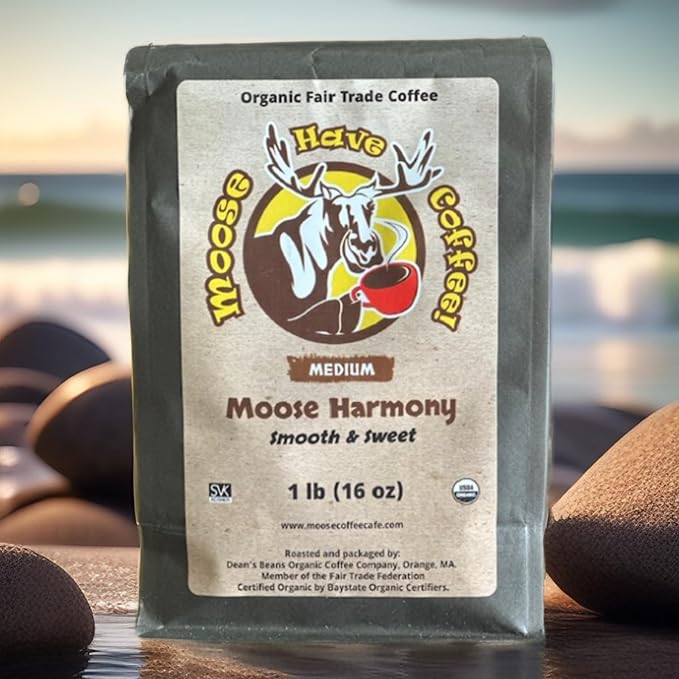 MOOSE HAVE COFFEE! ORGANIC WHOLE BEAN COFFEE – MOOSE HARMONY COFFEE-MH1