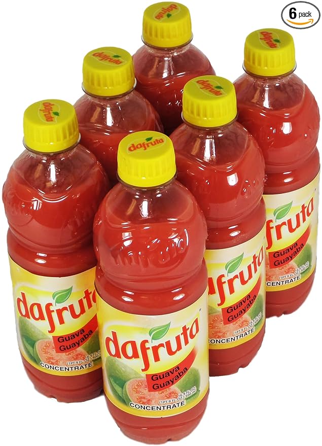 Dafruta Guava Liquid Concentrate- 16.9 FL.OZ 500ml 6 Pack