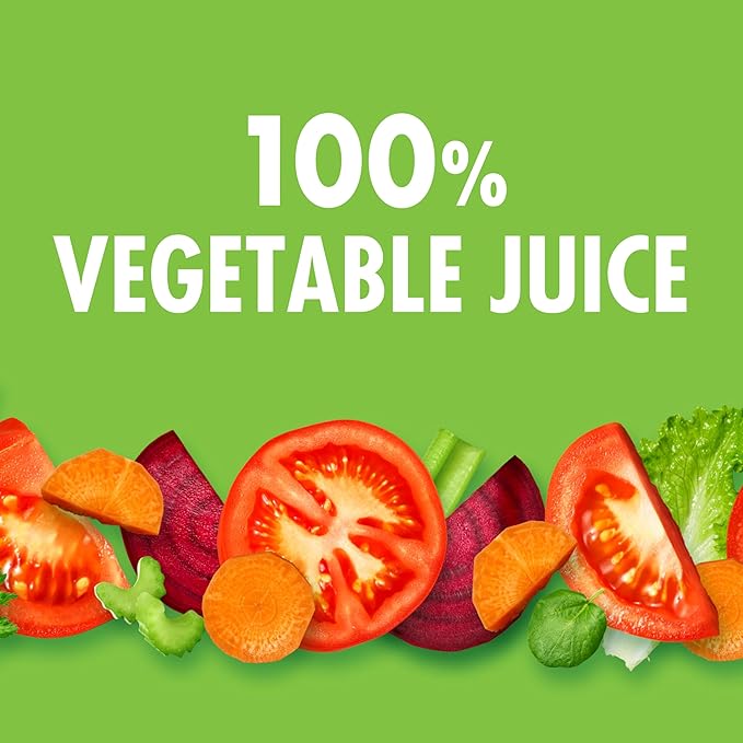 V8 Vegetable Juice 100% Original 11.5 fl oz | 24 Cans Total | 4 Cases of 6