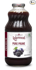 Lakewood Premium Pure Prune (32 Oz 6 Pack)