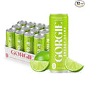 GORGIE Sugar Free Natural Energy Drinks Sparkling Citrus Burst (12 Pack) - Healthy Energy Drinks - Natural Coffee Replacement with Green Tea Caffeine and Biotin - 150mg Caffeine Vegan &amp Low Cal