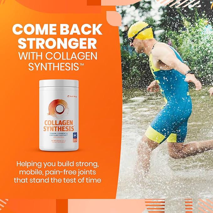 SaltWrap Joint and Muscle Recovery Bundle - Nighttime (Collagen Synthesis + Mag R&ampR Nighttime Muscle Relief)