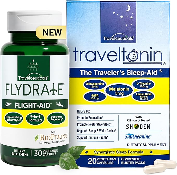 Travelceutials Total Travel Health Regimen Bundle