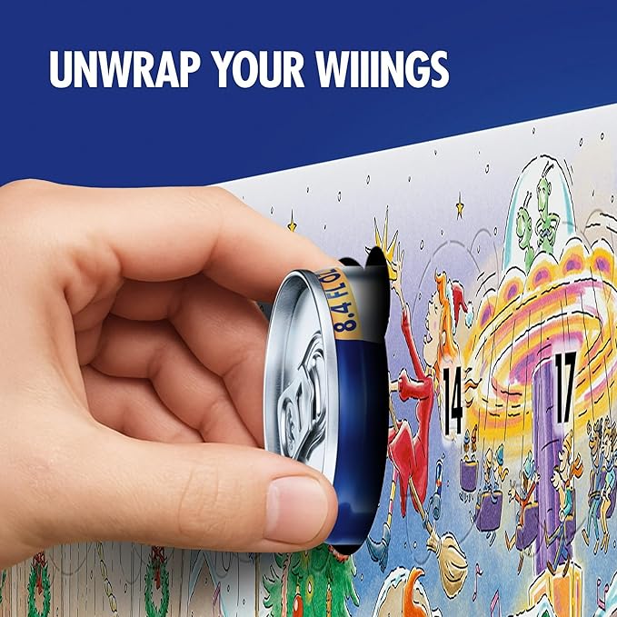 Red Bull Energy Drink Variety 2025 Advent Calendar Pack with 80mg Caffeine Taurine &amp B Vitamins 8.4 fl. oz. - 24 Cans