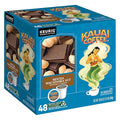 Kauai Coffee K-Cup Pods for Keurig Brewers – Arabica Coffee 10% Hawaiian – Medium Roast Savory and Chocolatey Aroma – Mocha Macadamia Nut 1 Pack of 48 Single Serve K-Cups