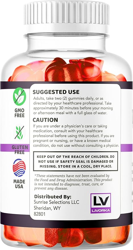 VitaRenew Gummies - Original VitaRenew Advanced 1050MG Formula - Maximum Strength Supplement Gummy Official Formula Vita Renew All Natural Overall Wellness Support 60 Gummies for 1 Month