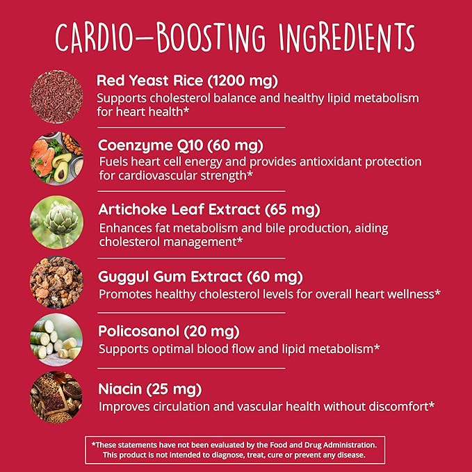 Happy Healthy Hippie Red Yeast Rice with CoQ10 Supplement &amp Be Grounded Stress Relief Supplement