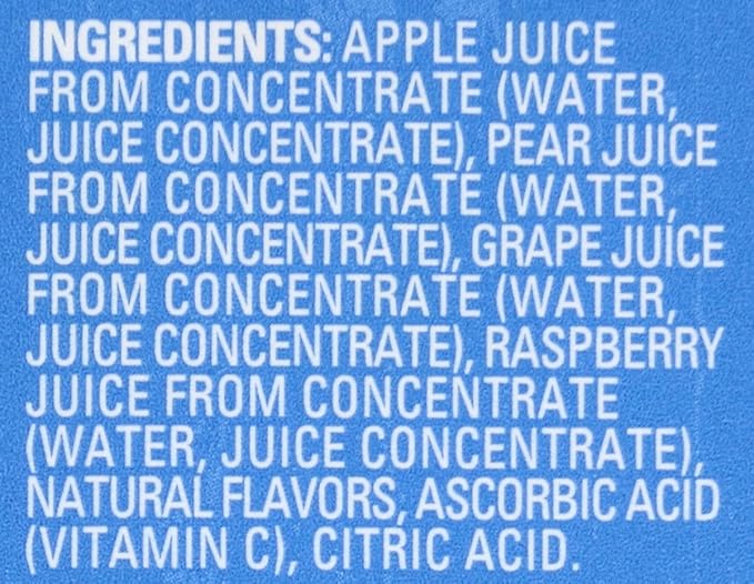 Juicy Juice Slim 8 Pack Berry 6.75 Ounce Boxes (Pack of 4)