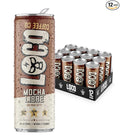 Loco Coffee Mocha Latte 11 Ounce Can 12 Count | Zero Sugar 200mg Caffeine | Gluten Free and Dairy Free | Low Calorie Iced Coffee