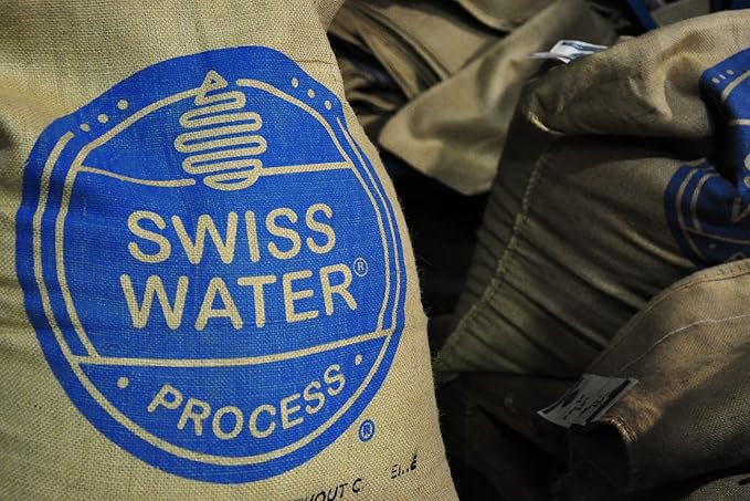 Verena Street 5 Pound Flavored Whole Bean Swiss Water Process Decaf Mississippi Grogg Decaffeinated Medium Roast Rainforest Alliance Certified Arabica Coffee