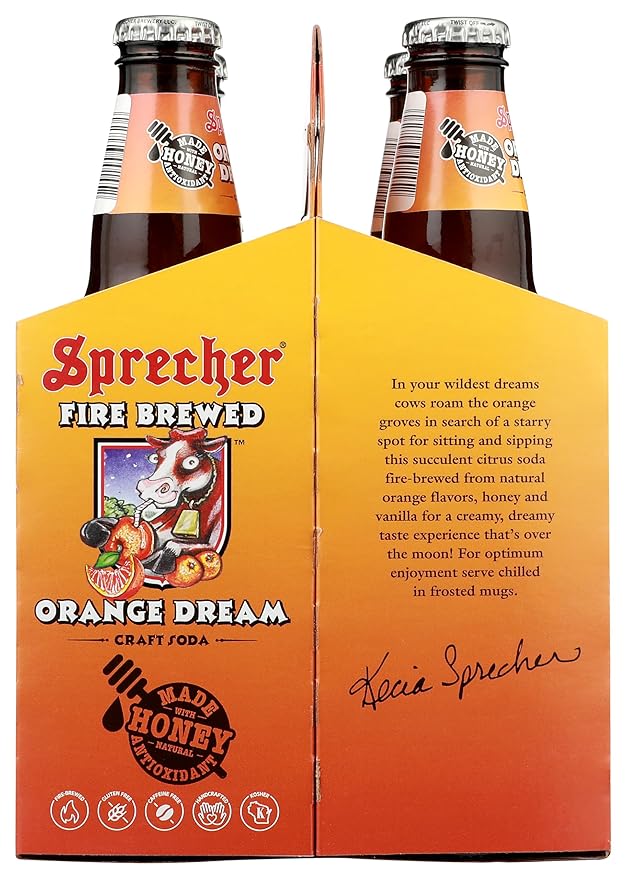 Orange Drm Soda 16oz 4pk