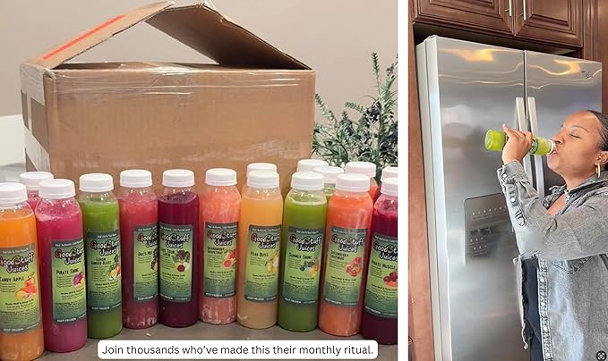 2 Day Juice Cleanse – 12 Cold-Pressed Juices | GoodStuff Summer Slim Detox | Fresh Ready-to-Drink Reset