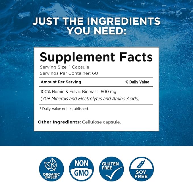 Beam Minerals Complete Multi-Mineral Capsules | Electro-Boost Plant-Based Electrolytes and Micronutrients for Men and Women | Help to Boost Immunity Support Gut Health and Improve Sleep | 60 Capsules