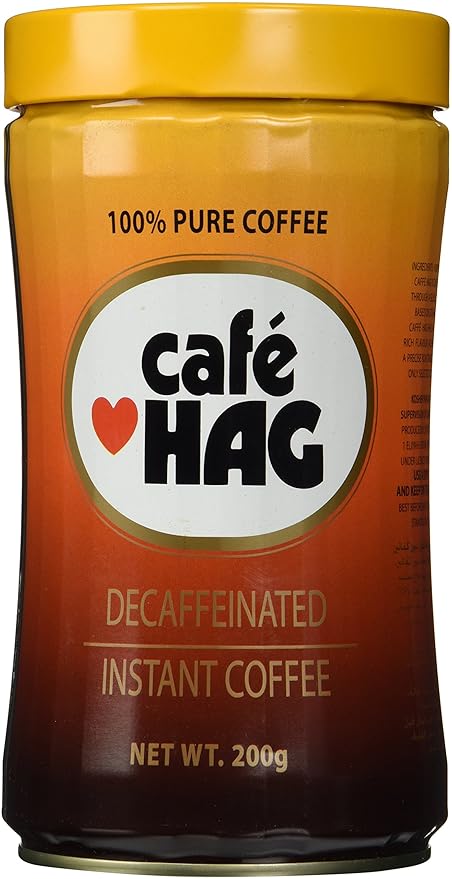 Elite Cafe HAG Decaffeinated Instant Coffee 7 oz