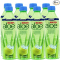 Iberia Aloe Vera Drink with Aloe Vera Pulp Coconut 16.9 fl oz (Pack of 8)
