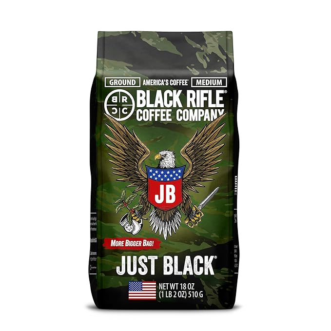 Black Rifle Coffee Company Medium Roast Ground Coffee Variety 2 Pack 18 OZ Bag
