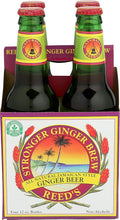 Reeds Ginger Brew Ginger Beer 12 Ounce 4 Pack