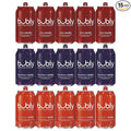 BEEQ- (Pack of) bubly Sparkling Water Berry Bliss Sampler 12 fl oz. Cans Multi Flavor Soft Drink Bundle | Assortment Soda Refrigerator Restock Kit of Soda (Variety 15 Pack)