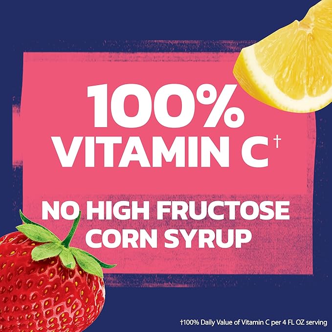 Ocean Spray® 100% Strawberry Lemonade Juice Drink 4 Fl Oz Cup 48 Count