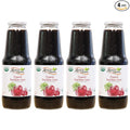Anna and Sarah 33.8 Oz Organic Red Beet Juice - Glass Bottle (4 Pack) No Sugar Added No Artificial Colors No Preservatives No Flavors AddedNOT from Concentrate