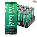 Yerbaé Energy Beverage Watermelon Strawberry 120mg Caffeine. No Sugar/Calories/Carbs Energized by Yerba Mate Plant-Based Healthy Alternative to Sugary Drinks Pack of 12 12oz cans