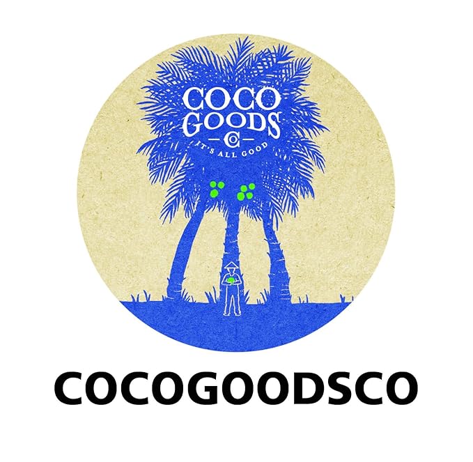 CocoGoodsCo Single-Origin 100% Organic Coconut Water Non-GMO Never from Concentrate (16.9 fl. oz 12 pack)