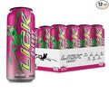 LICK Energy Drink - Zero Sugar No Crash Green Tea Caffeine (180mg) with Antioxidants and Vitamins A B6 B12 and C 16oz (12pk) - Razzade/Raspberry Lemonade