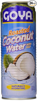 Goya Roasted Coconut Water 17.6 Ounce (Pack of 24)