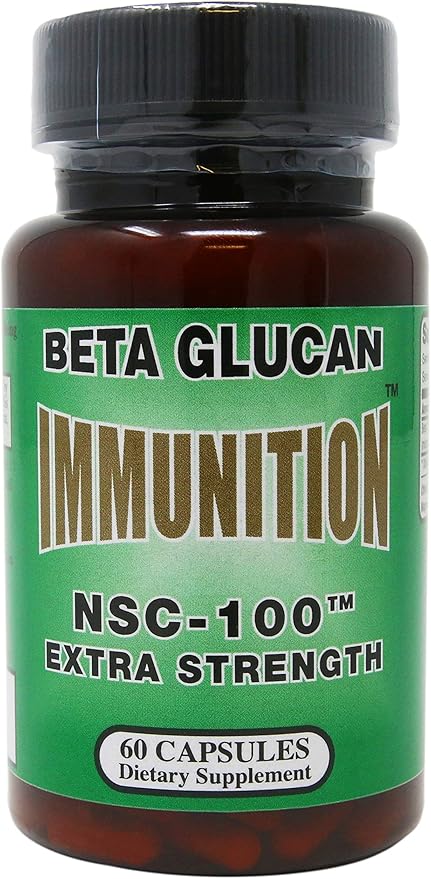 Immunition NSC 100 Beta Glucan Extra Strength - 10 mg - 60 Capsules