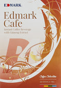 EDMARK Ginseng Coffee Pods | Arabica Coffee Blend Infused w/Ginseng | Supports Energy Focus Vitality &amp Overall Wellness | Low Sugar Aspartame-Free Instant Coffee | 20 Sachets x 18g Enjoy Anytim