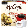McCafe Cinnamon Streusel Coffee Cake Coffee Keurig Single Serve K-Cup Pods 96 Count (4 Packs of 24)