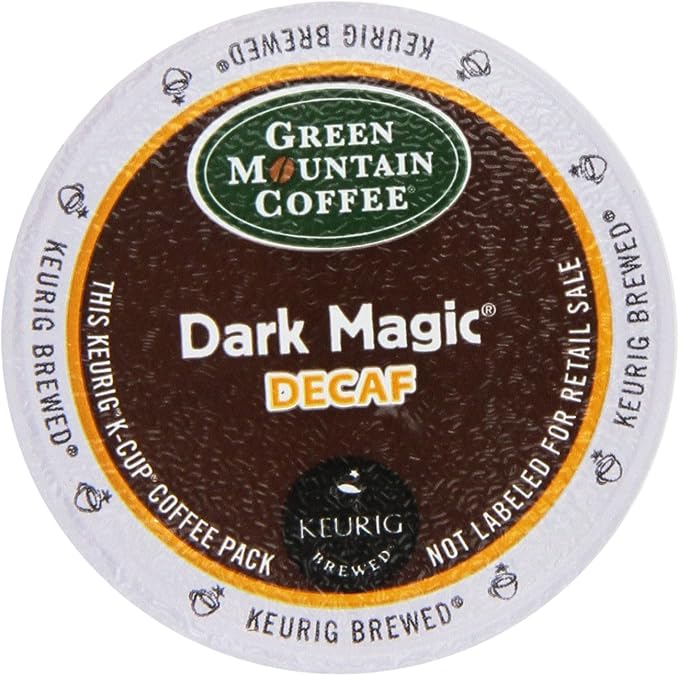 Green Mountain Dark Magic Decaf for Keurig Brewers 24 K-Cups (2 Pack)
