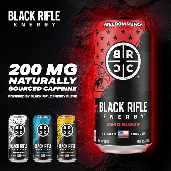 Black Rifle Coffee Company Freedom Punch 16 oz 12 ct