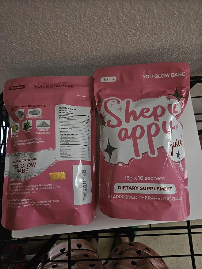 You Glow Babe Shepu Appu Juice Powder 15g x 10 sachets