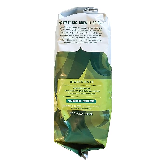 Camerons Organic Velvet Moon Whole Bean Coffee 32 Ounce Bag