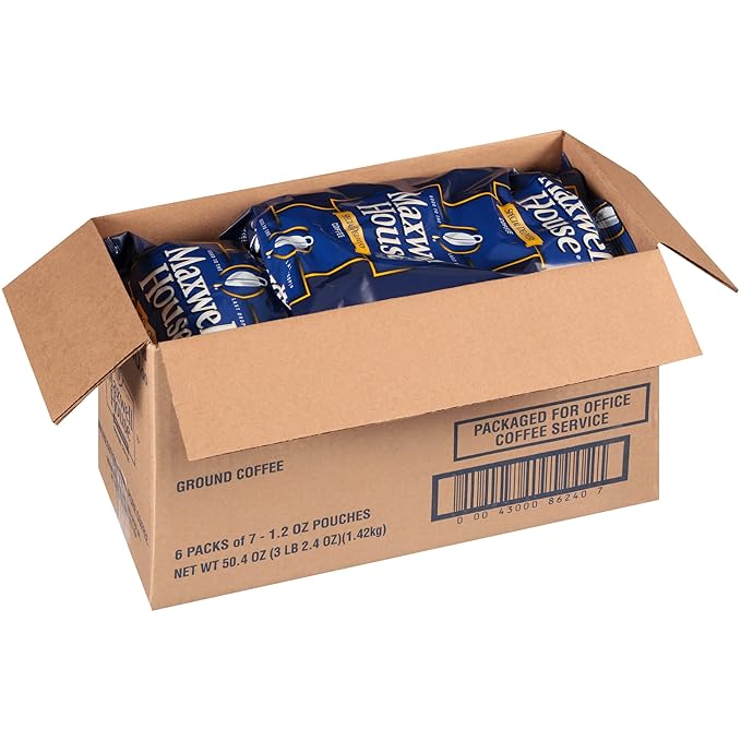 Maxwell House Special Delivery Medium Roast Ground Coffee (1.2 oz Bags)(Pack of 84)