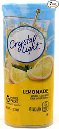 Crystal Light Lemonade Drink Mix 12-Quart Canister (Pack of 7)