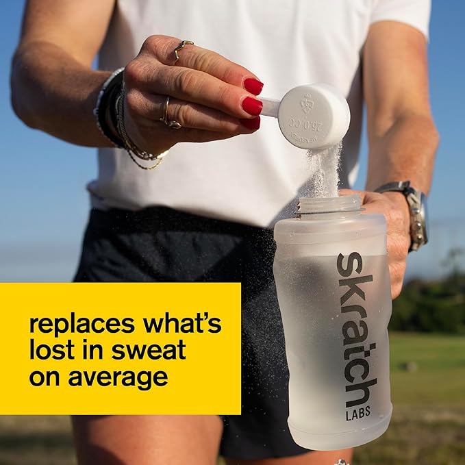 Skratch Labs Hydration Sports Drink Mix – Real‑Fruit Electrolyte Powder for Fast Hydration &amp Endurance | Strawberry Lemonade | 60 Servings | Vegan Non‑GMO Clean Ingredients