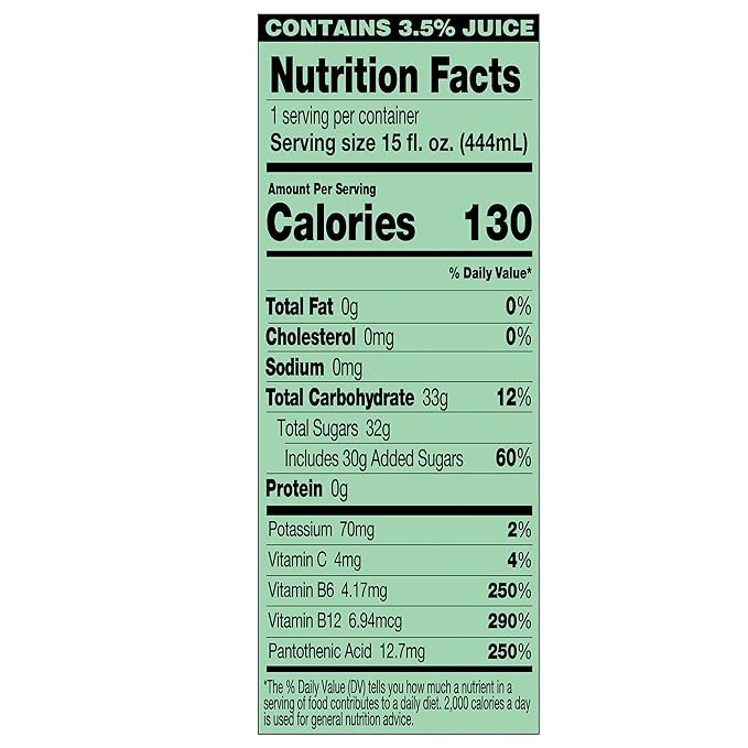 AriZona x Fallout Red Apple Green Tea Energy Drink 15 fl oz (Pack of 12) - 190mg Caffeine per Can