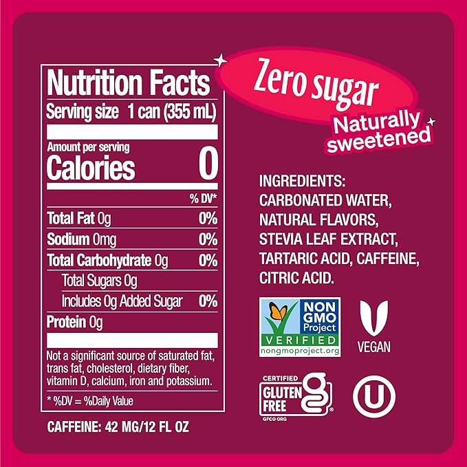 Zevia Zero Calorie Soda Dr. Zevia 12 Ounce Cans (Pack of 20)