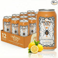 Original Sin Non Alcoholic Cider - Golden Widow Tea | Sparkling Apple Cider Vinegar Drink with 25% Fruit Juice | Sugar Free Non Alcoholic Drinks- Lemon Flavour