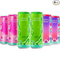 New Alani Energy Drinks Lime Slush Pink Slush Hawaian Shaved ice Variety Pack Sugar-Free Low-Calorie Energy Boost Drink 12 fl oz (Pack of 6) Repackaged By * Shadow Hunter*
