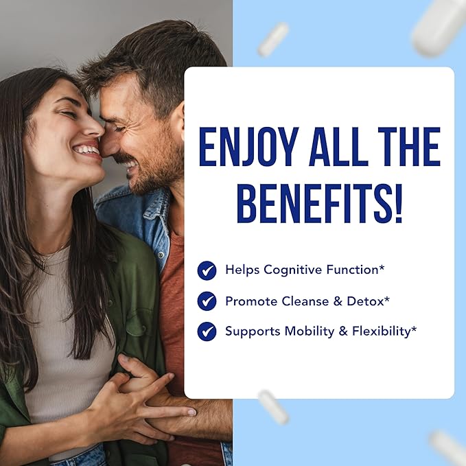 Extra Strength SAM-e Supplement | Same S-Adenosyl-L-Methionine 1000mg per Serving for Bone and Mood Support Supplement | Made in The USA Non-GMO and Gluten Free (45 Day Supply) (Single)
