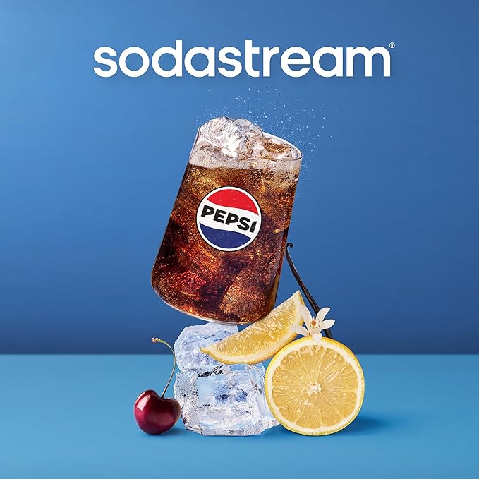 SodaStream® Pepsi® Zero Sugar New Pour Bottle Beverage Mix 14.9 Fl Oz (Pack of 4)