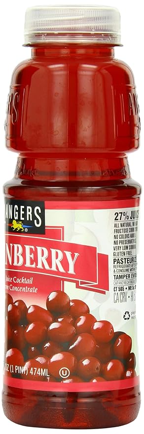 Langers Cranberry Juice Cocktail 15.2 Fl Oz (Pack of 12)